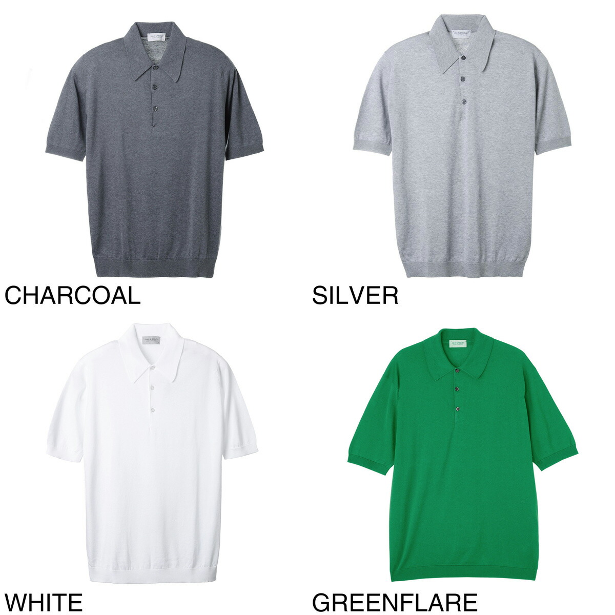 楽天市場】ジョンスメドレー JOHN SMEDLEY ニットポロシャツ メンズ