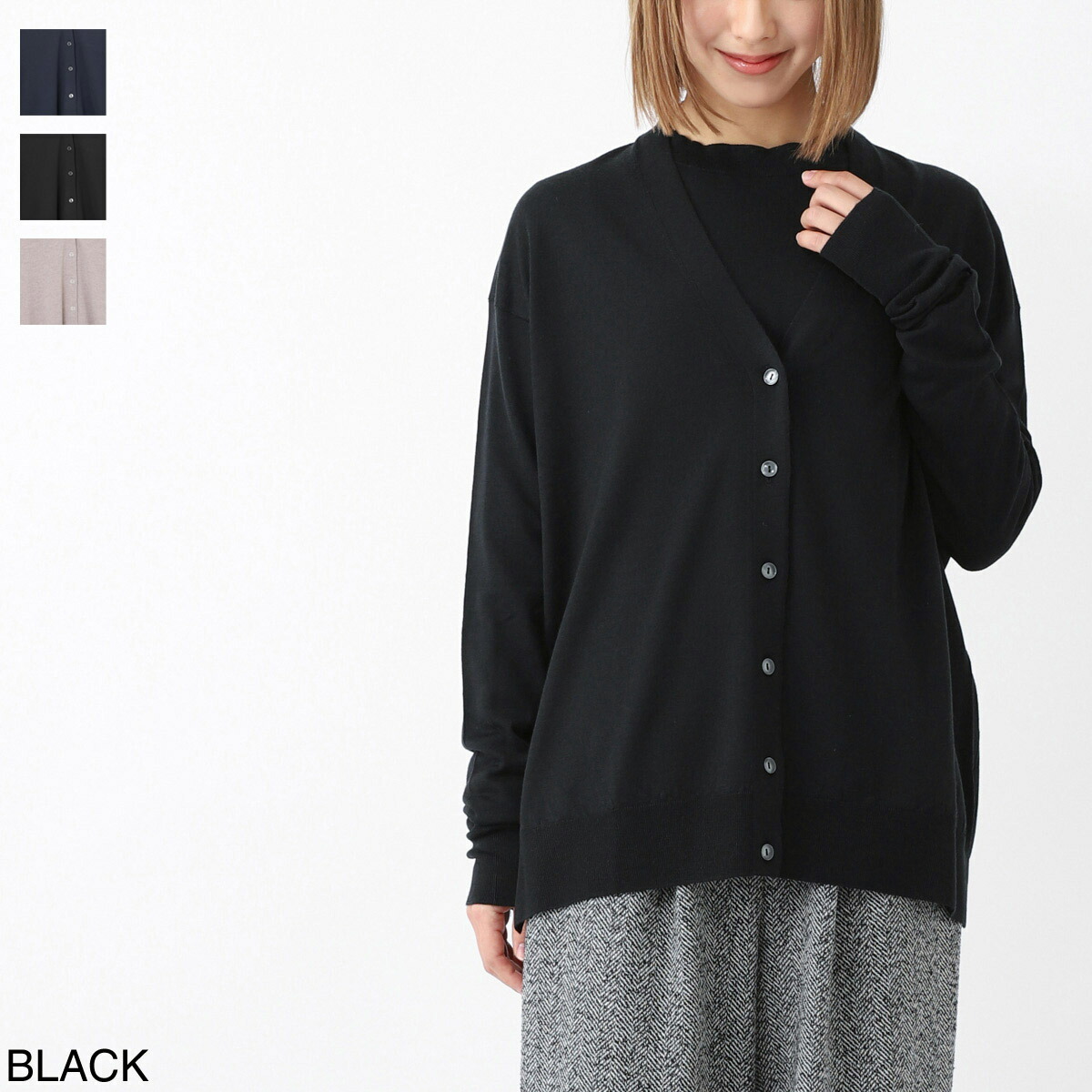 楽天市場】ジョンスメドレー JOHN SMEDLEY Vネック カーディガン