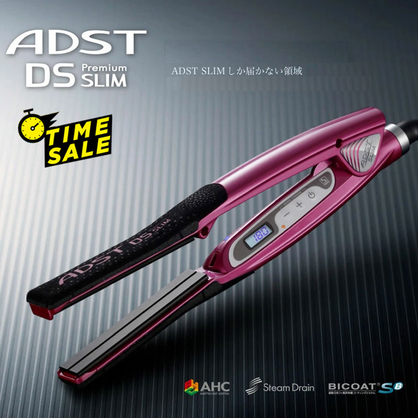 楽天市場】タイムセール アドスト ヘアアイロン ADST Premium DS SLIM