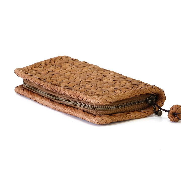 楽天市場】山葡萄 長財布 鉄線編み /浴衣 やまぶどう 山ぶどう ロング