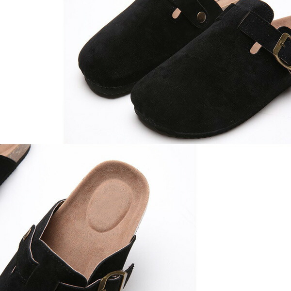 楽天市場】サンダル メンズ レディース スエード サボ 靴 上品