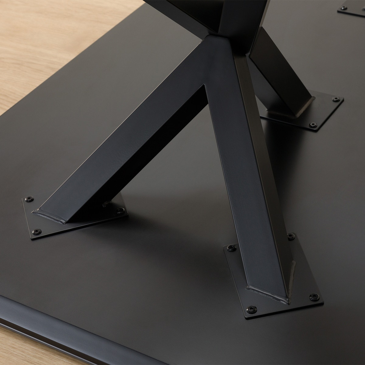 楽天市場】セラミックダイニングテーブル(セーラル150/BKスチール脚