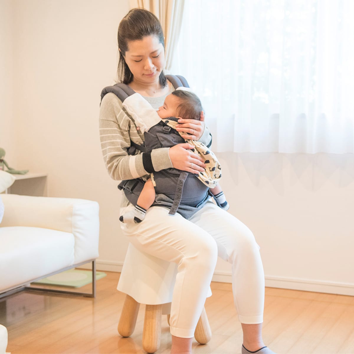 楽天市場】寝かしつけを助けるLaLaCoチェア ニトリ メーカー直送・送料