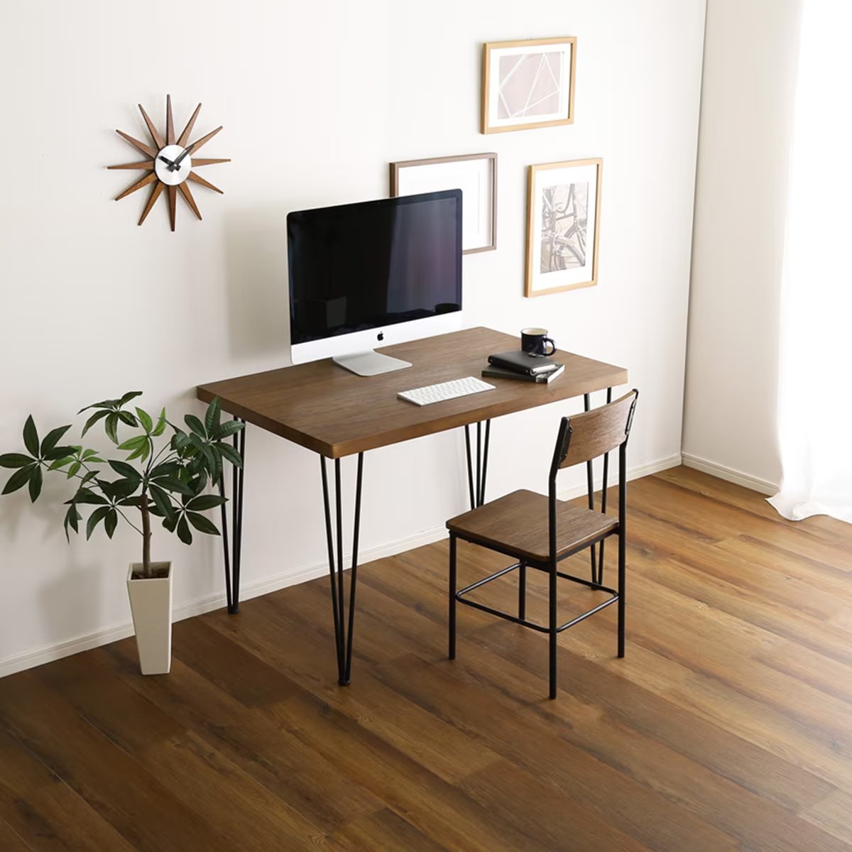 楽天市場】ヴィンテージテイストのシンプルダイニング5点セット ニトリ