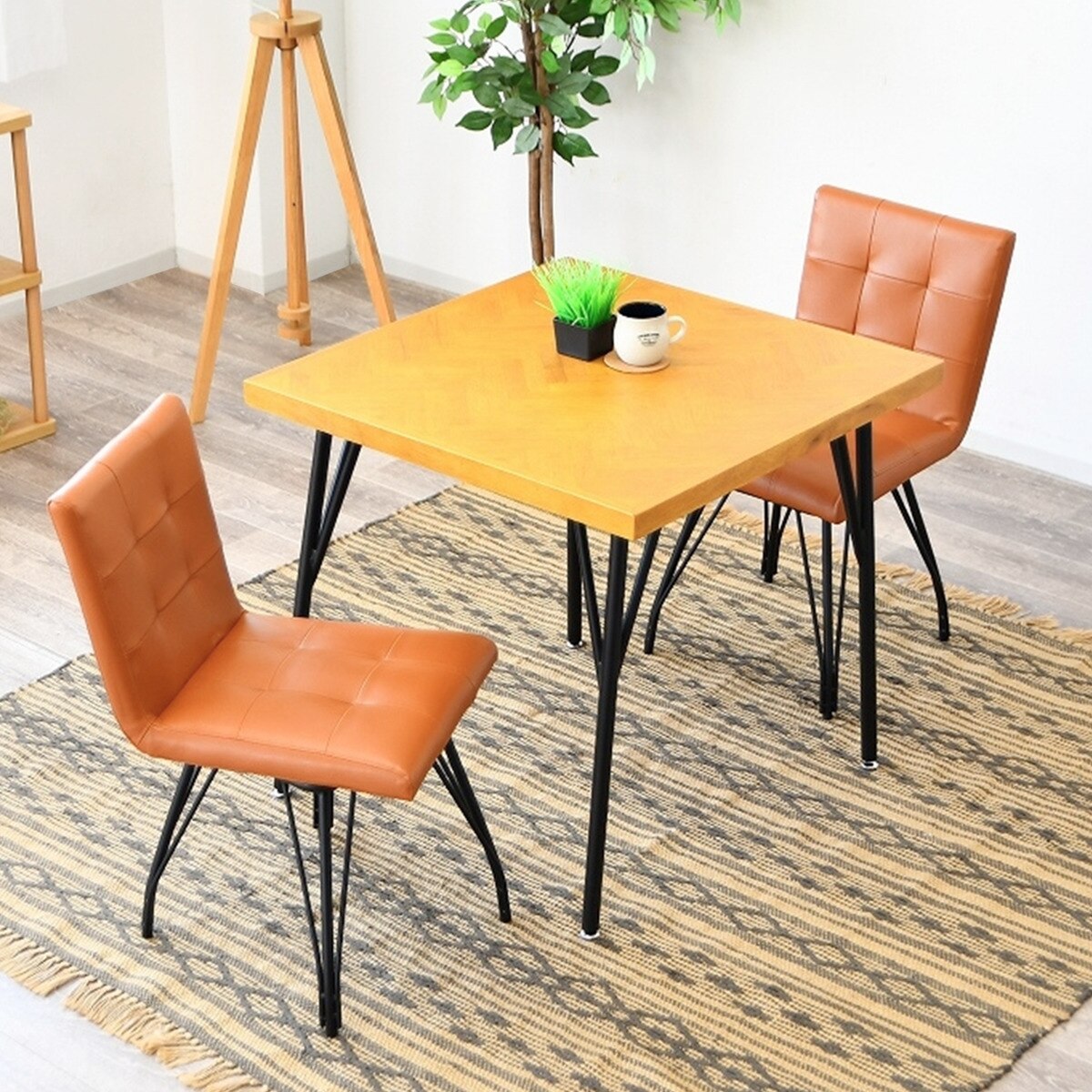 楽天市場】ヴィンテージ風回転チェア 2脚セット ニトリ 【メーカー直送