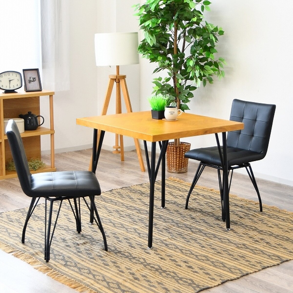 楽天市場】ヴィンテージ風回転チェア 2脚セット ニトリ 【メーカー直送