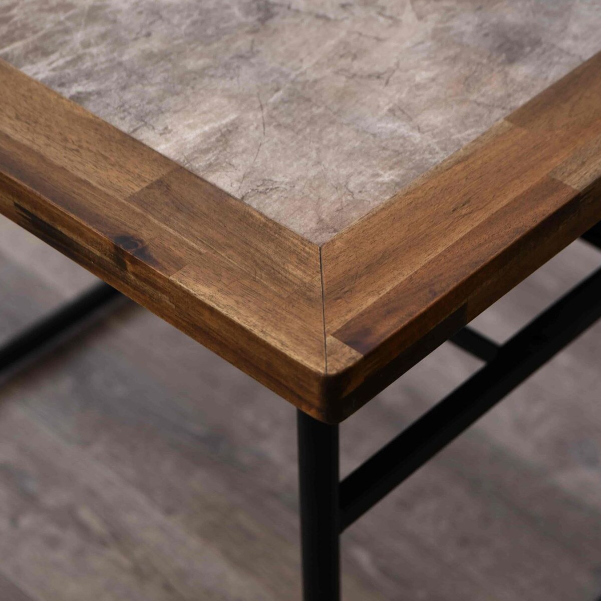 楽天市場】ヴィンテージ風 アカシア材ダイニングテーブル（幅135cm