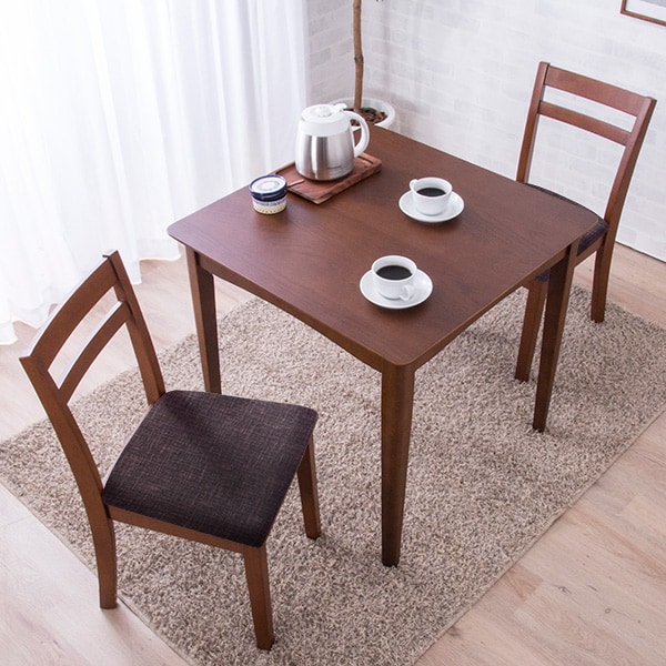 楽天市場】ダイニングテーブル3点セット (DT CLS 75×75cm WW/DC PRT