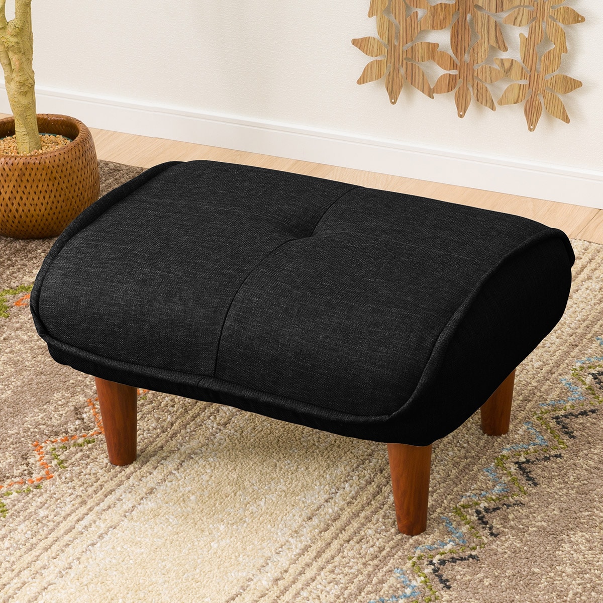 楽天市場】オットマンにもなるカジュアルスツール ニトリ メーカー直送