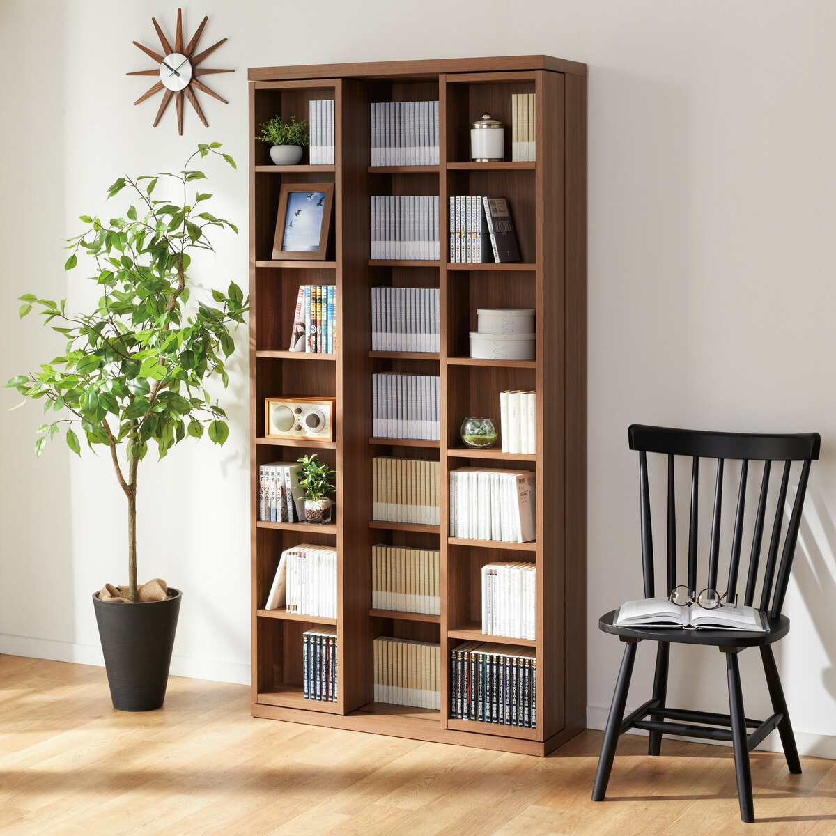 楽天市場】[幅88cm] Wスライド本棚 (S BS002) ニトリ 【配送員設置商品