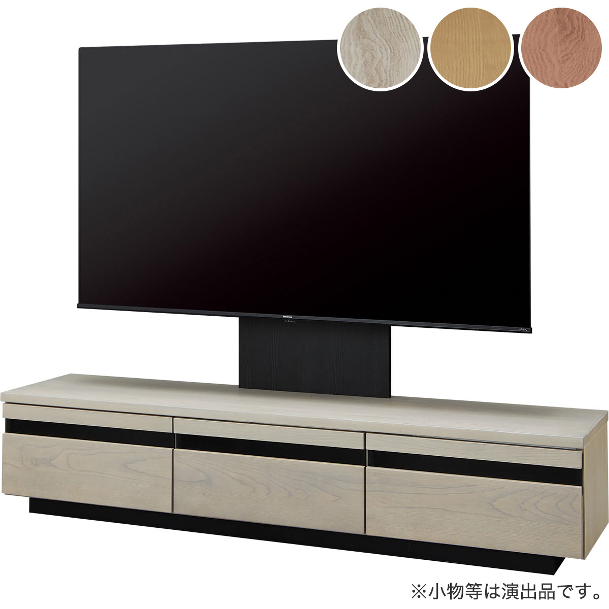楽天市場】テレビボード＋TV固定ボードセット(LI03 180/MX50N BK