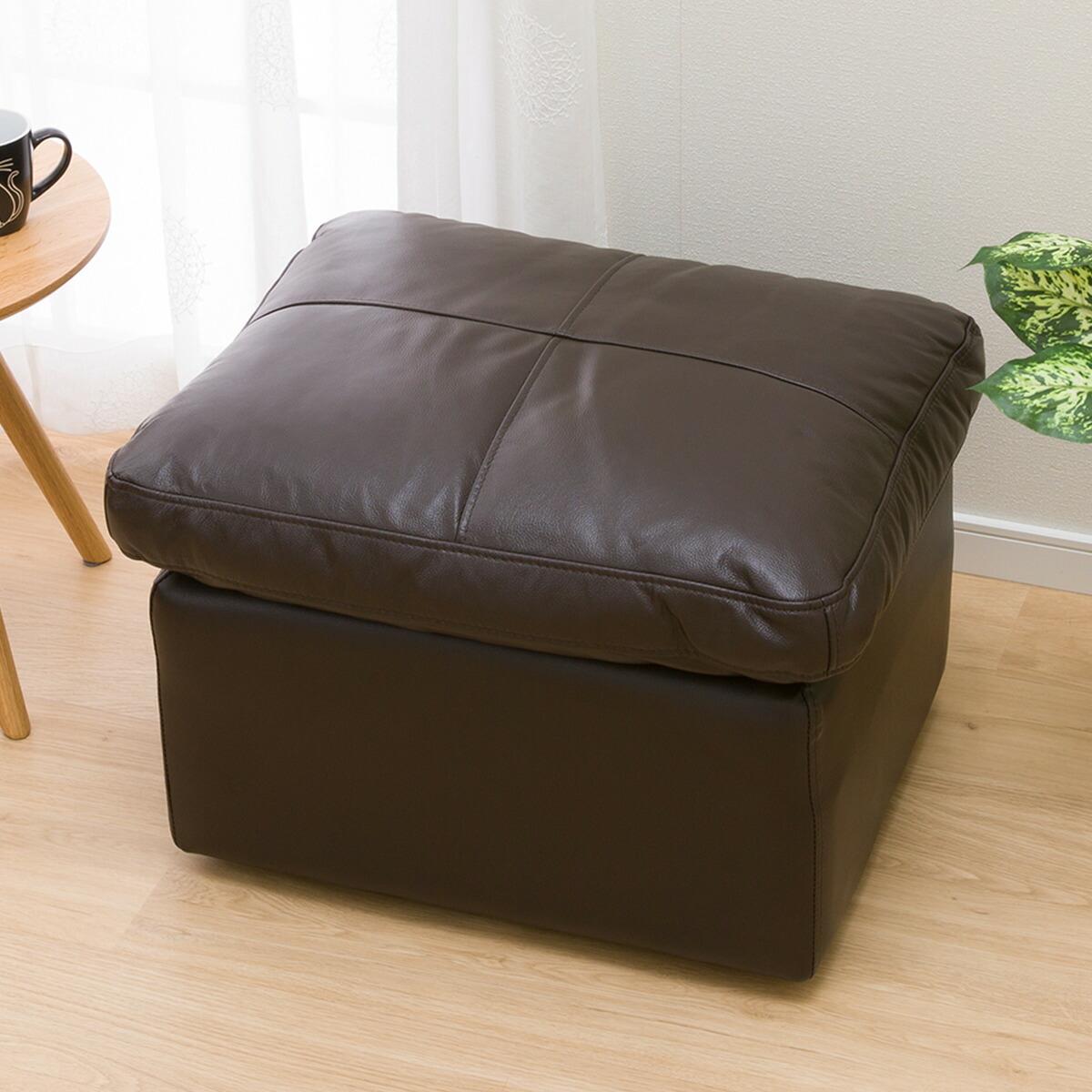 楽天市場】[幅60cm]スツール (Sステイツ) スツール オットマン 本革