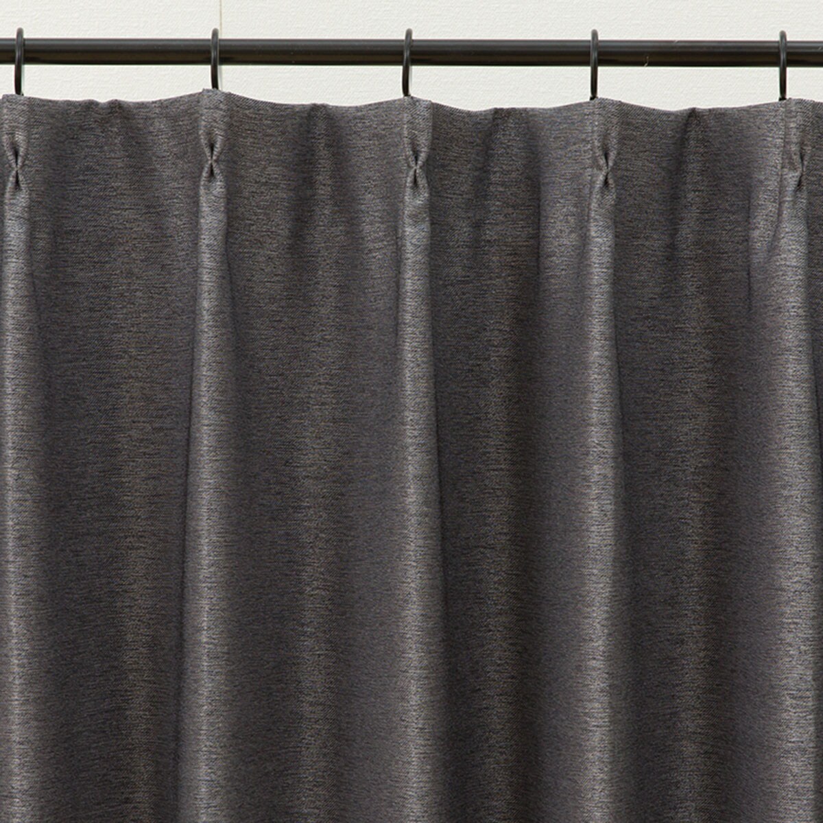 楽天市場】遮光1級・防炎・遮熱ドレープカーテン(ルポ ダークグレー