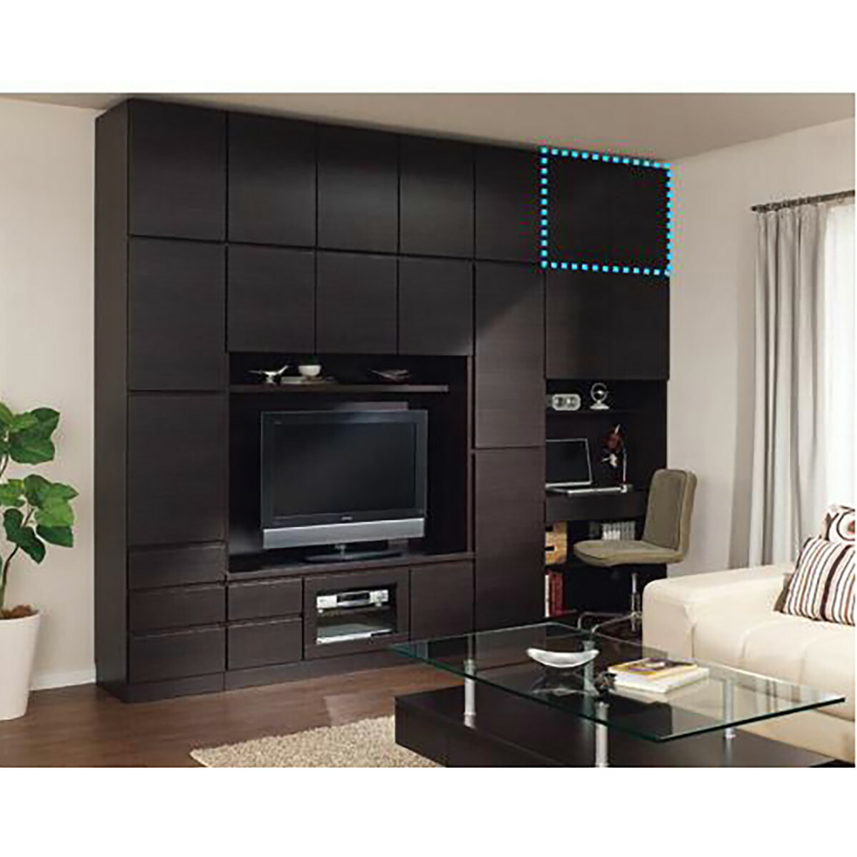 楽天市場】[幅80cm] 壁面ユニットデスク用上置き (ウォーレン 80