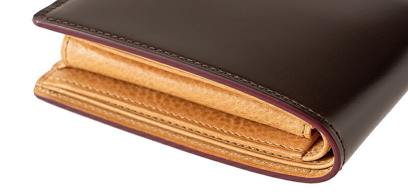 楽天市場】二つ折り財布 メンズ ブランド 財布 コードバン 本革 小銭