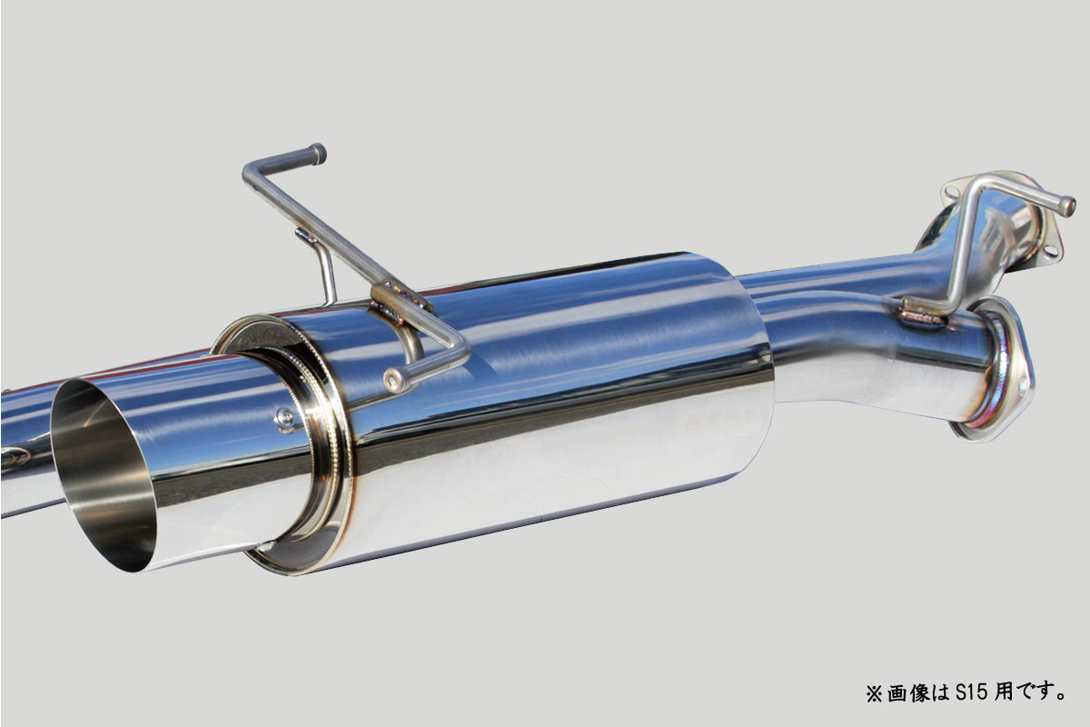 楽天市場】国産 砲弾マフラー シルビア 180SX (R) PS13 ハイキャス車