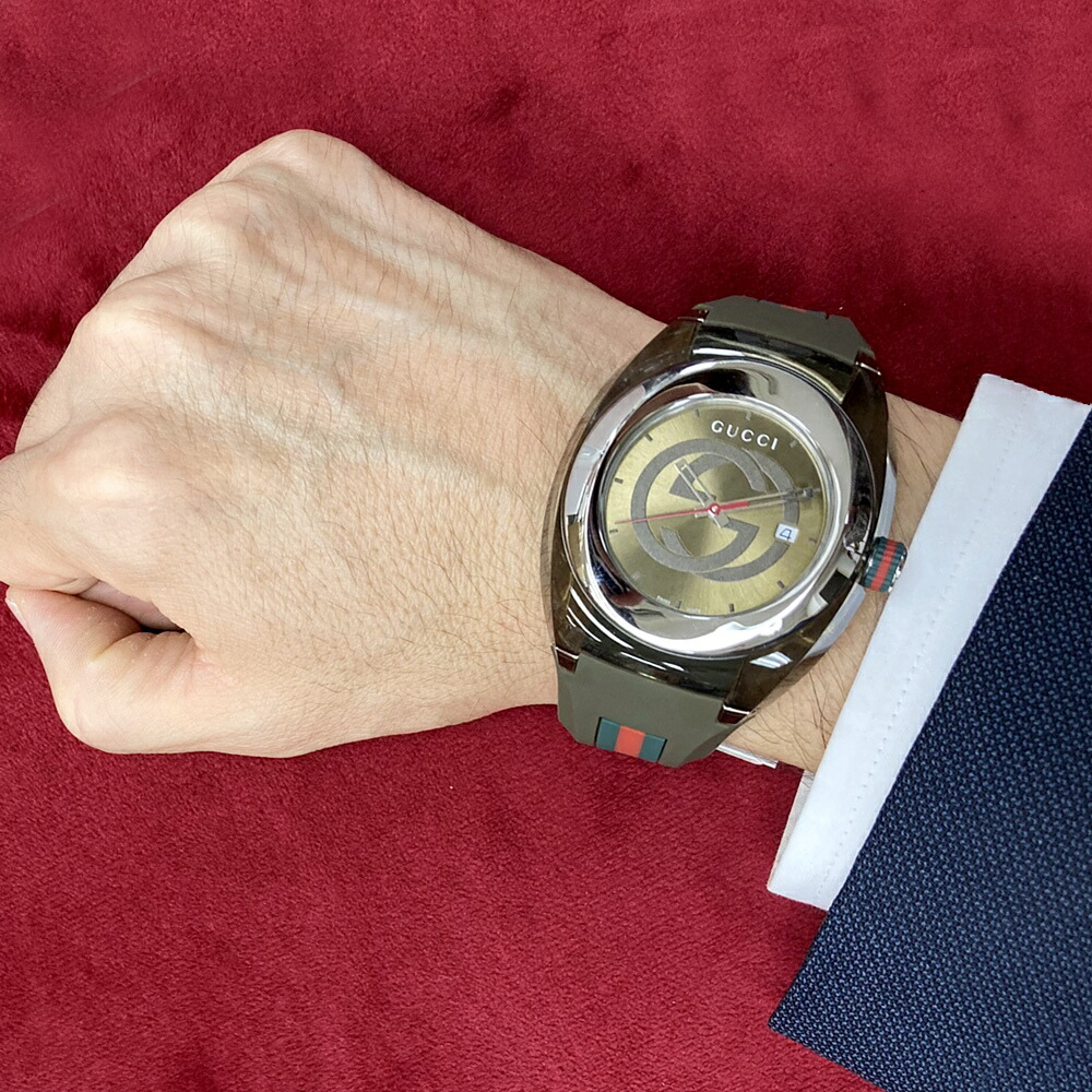 楽天市場】グッチ 腕時計 手表 収納ケース 付き メンズ グッチ時計