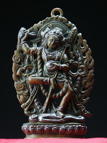 楽天市場】ダーキニー 銅造彫金仕上げ 一点もの : 仏像仏画チベット