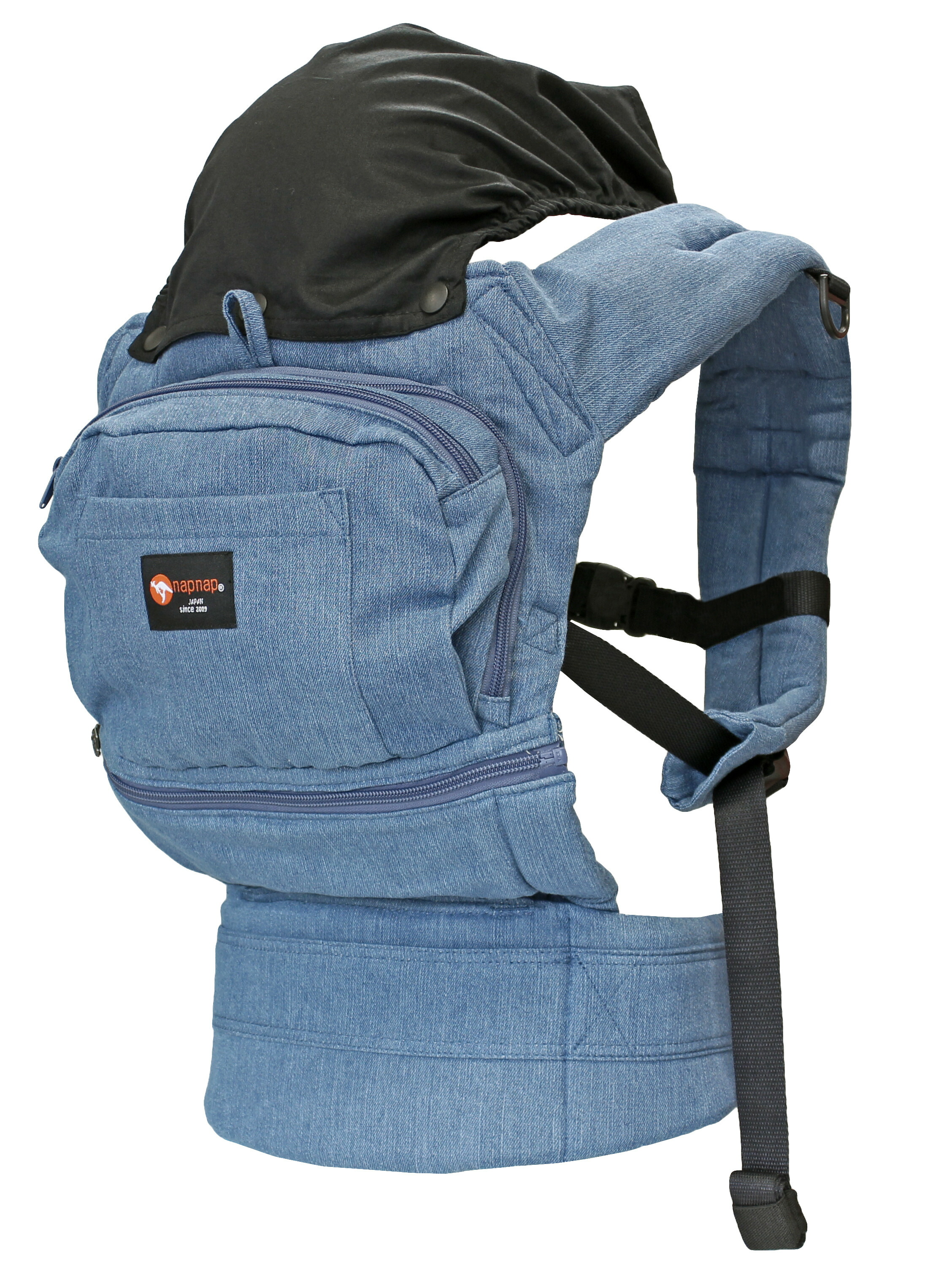 楽天市場】napnap ナップナップ ベビーキャリー Vision ブラック