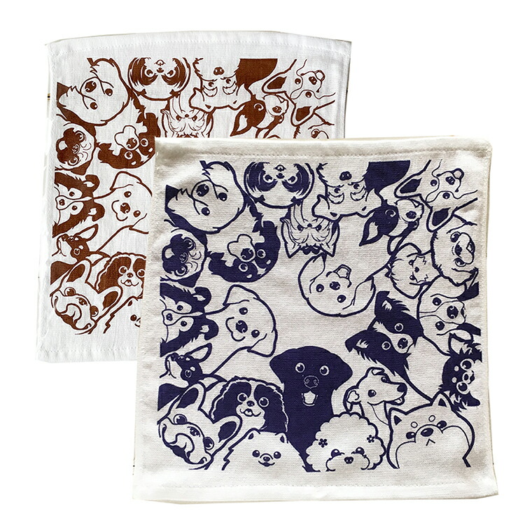 楽天市場】プチギフト ガーゼハンカチ 犬 わん友 プレゼント ギフト