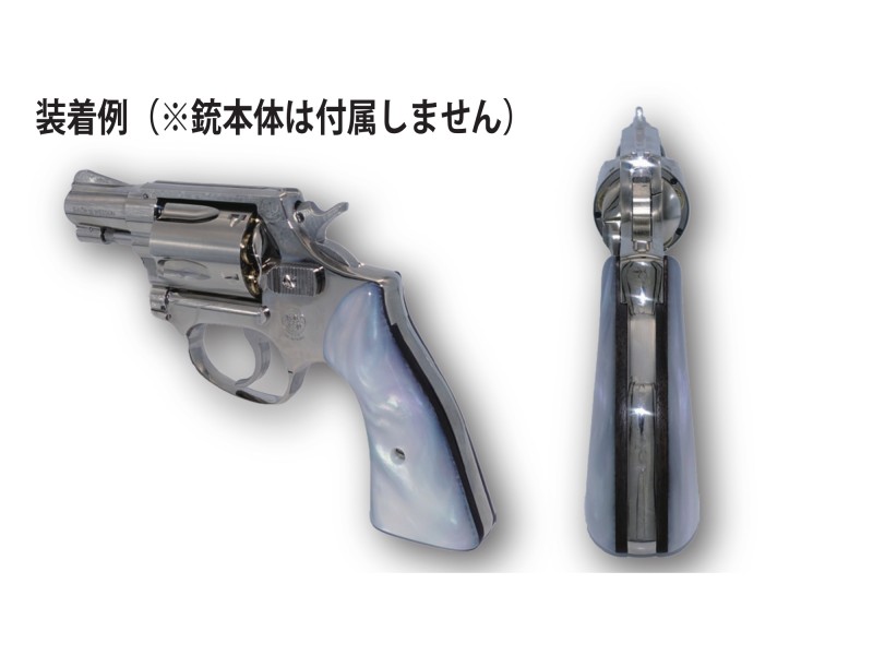 楽天市場】タナカ S&W Jフレーム スクエアバット用 木製グリップ +