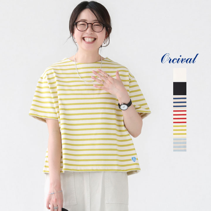 楽天市場】ORCIVAL(オーシバル) コットンロード クルーネックTシャツ