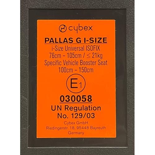 楽天市場】【1種類を選べる】パラスG i-Size(1台)【サイベックス