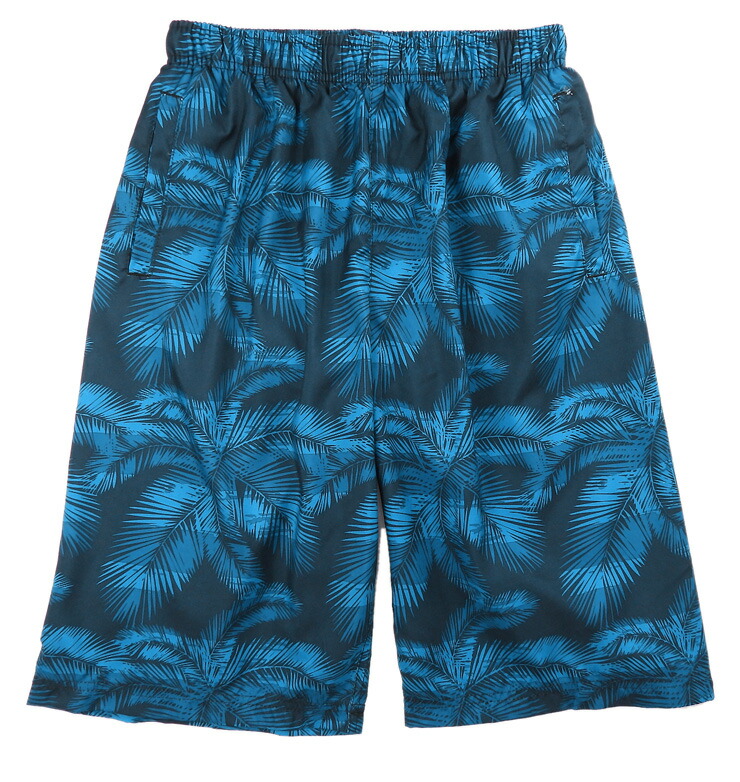 楽天市場】リーフ柄 サーフパンツ 水着 メンズ 夏 ブルー M L LL 3L 4L