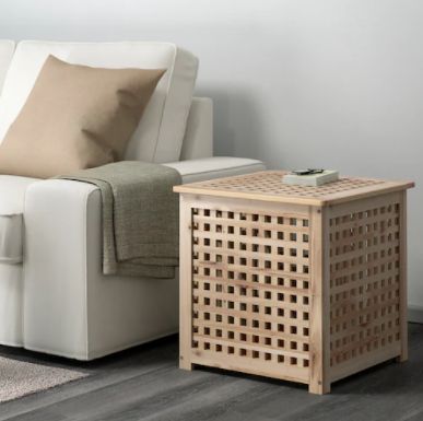 楽天市場】IKEA HOL ホールサイドテーブル, アカシア材50x50 cm