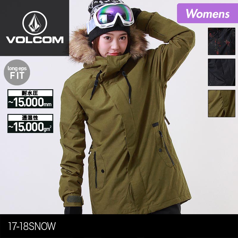 楽天市場】VOLCOM/ボルコム レディース スノーボードウェア ジャケット
