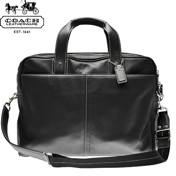 楽天市場】コーチ メンズ バッグ COACH MENS レザー ブリーフケース 本