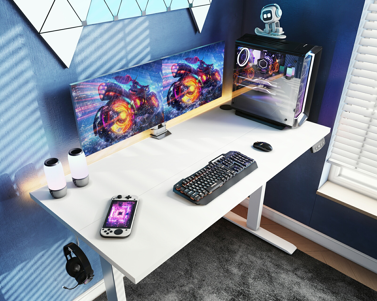 楽天市場】＼10倍ポイントお得／☆送料無料 昇降デスク 電動 昇降式