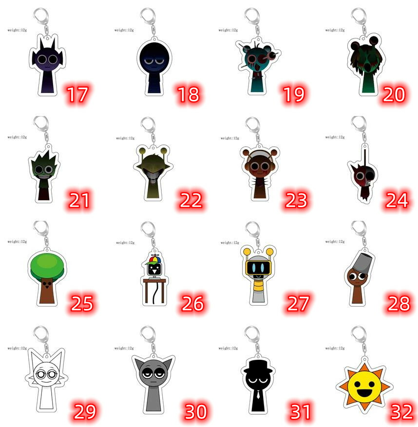 楽天市場】スプランキー アクリル キーホルダー E : CROTECWAGON