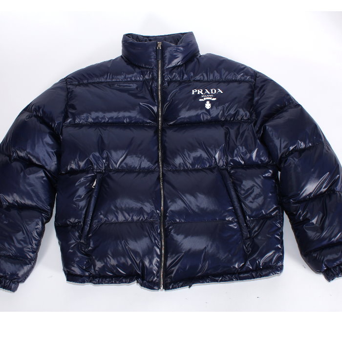 楽天市場】PRADA プラダ SGC089 11A9 F0SVF ダウンジャケット ネイビー