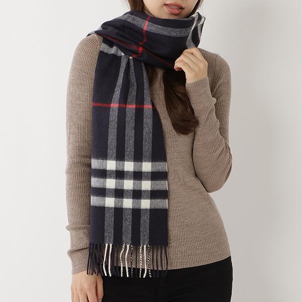 楽天市場】BURBERRY バーバリー マフラー カシミヤ バーバリーチェック