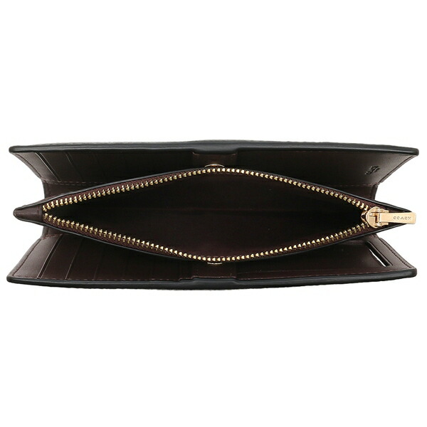 楽天市場】コーチ アウトレット 長財布 ブラック レディース COACH