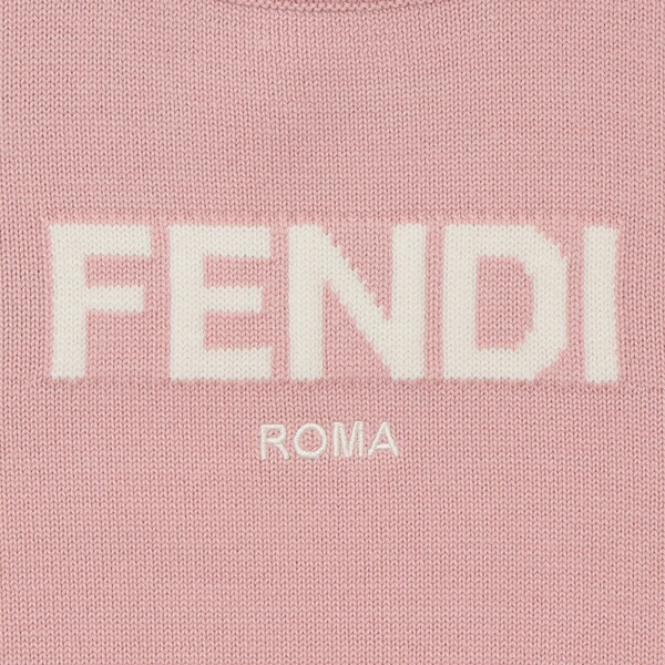 楽天市場】フェンディ 子供服 ニット セーター ピンク ホワイト キッズ