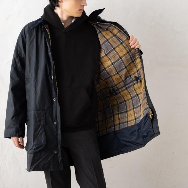 楽天市場】バブアー コート ネイビー メンズ Barbour MWX0008 NY91