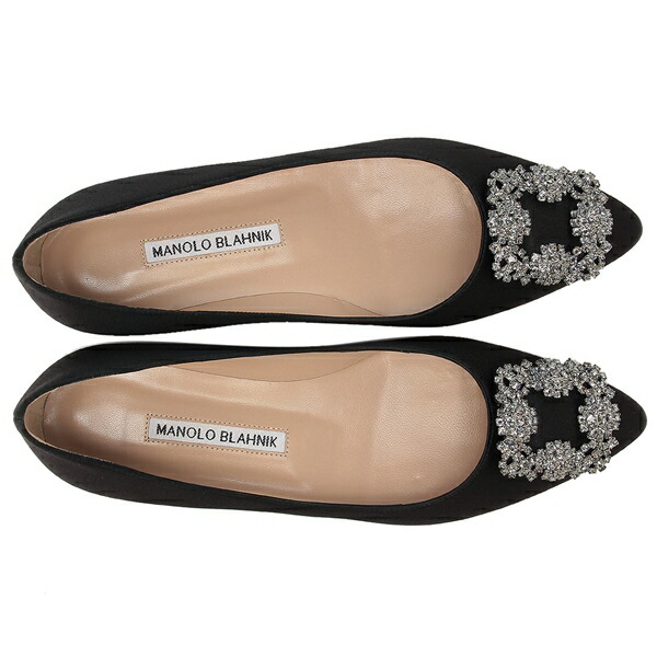 楽天市場】マノロブラニク パンプス ハンギシ フラットシューズ