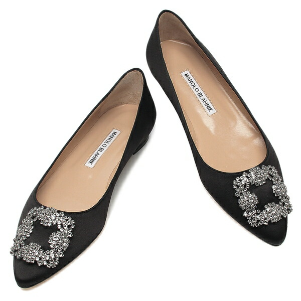 楽天市場】マノロブラニク パンプス ハンギシ フラットシューズ