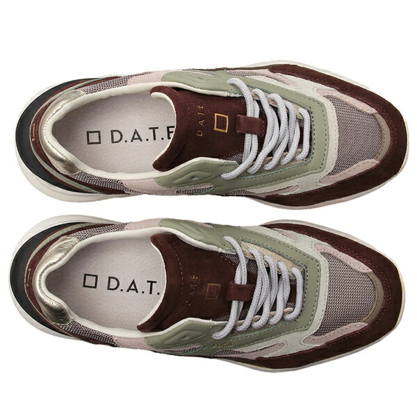 楽天市場】デイト スニーカー フーガ ブラウン マルチカラー