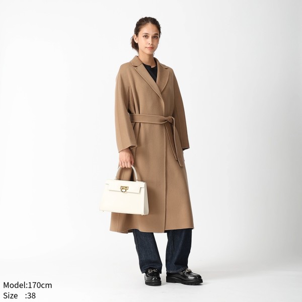 楽天市場】マックスマーラ コート エスチュリア S MAX MARA ブラウン
