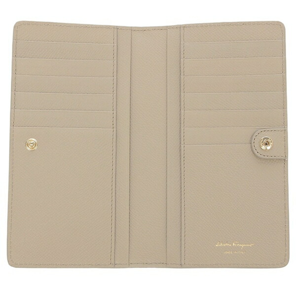 楽天市場】フェラガモ カードケース 長財布 ガンチーニ ベージュ