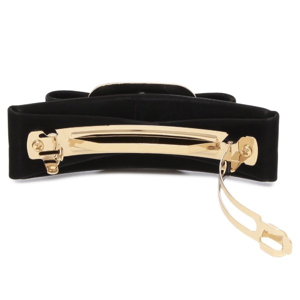 楽天市場】フェラガモ バレッタ ヴァラ ブラック ゴールド レディース