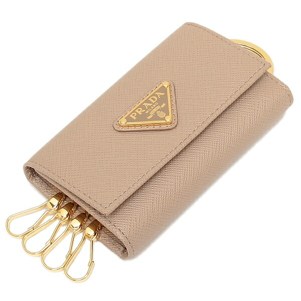 楽天市場】プラダ キーケース サフィアーノ トライアングルロゴ