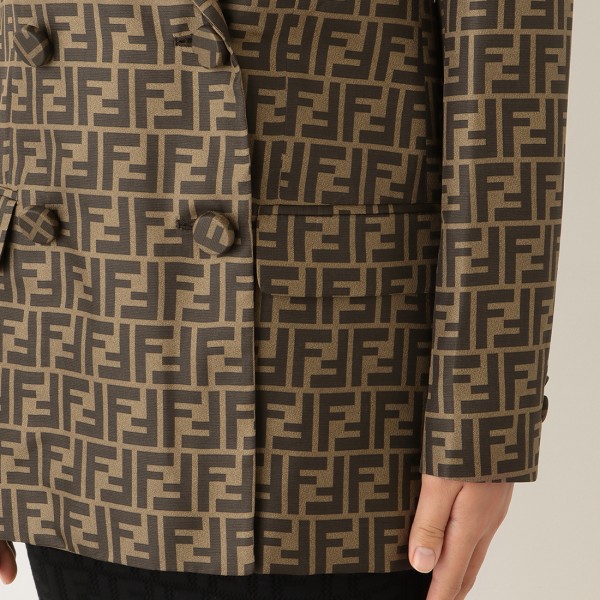 楽天市場】フェンディ ジャケット アウター シルクジャケット ダブル