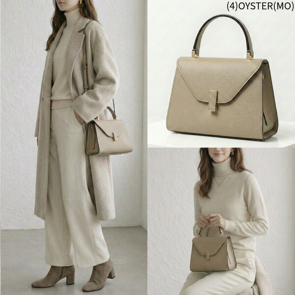 楽天市場】Valextra ヴァレクストラ ハンドバッグ ISIDE MINI イジィデ