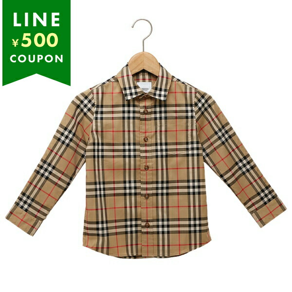 楽天市場】バーバリー 子供服 ベージュ ボーイズ BURBERRY 8059637