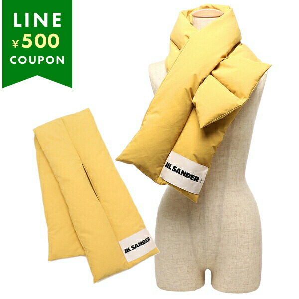 楽天市場】ジルサンダー マフラー ダウンスカーフ ダウンマフラー