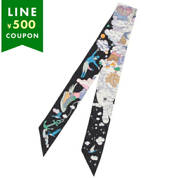 楽天市場】エルメス スカーフ バンダナ ツイリー マルチカラー